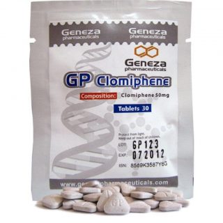 Clomiphene 50 mg Geneza Pharmaceuticals